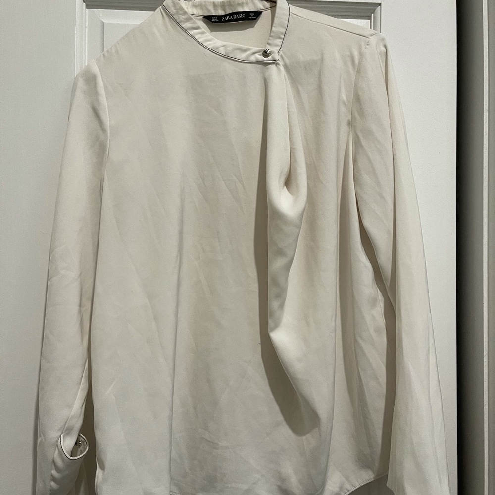 ZARA WHITE BLOUSE